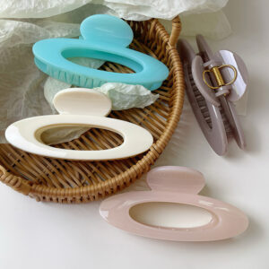 premium acetate hair clips