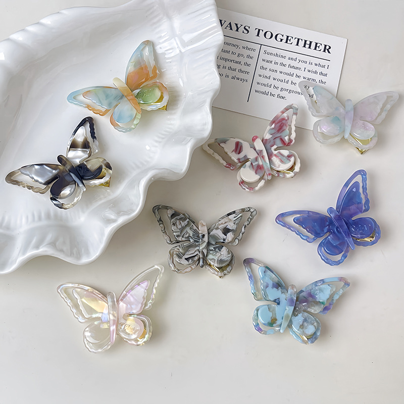 Home 39 premium icecream acetate claw clips