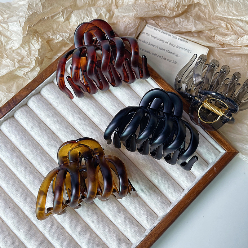 premium acetate hair clips
