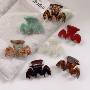premium acetate hair clips