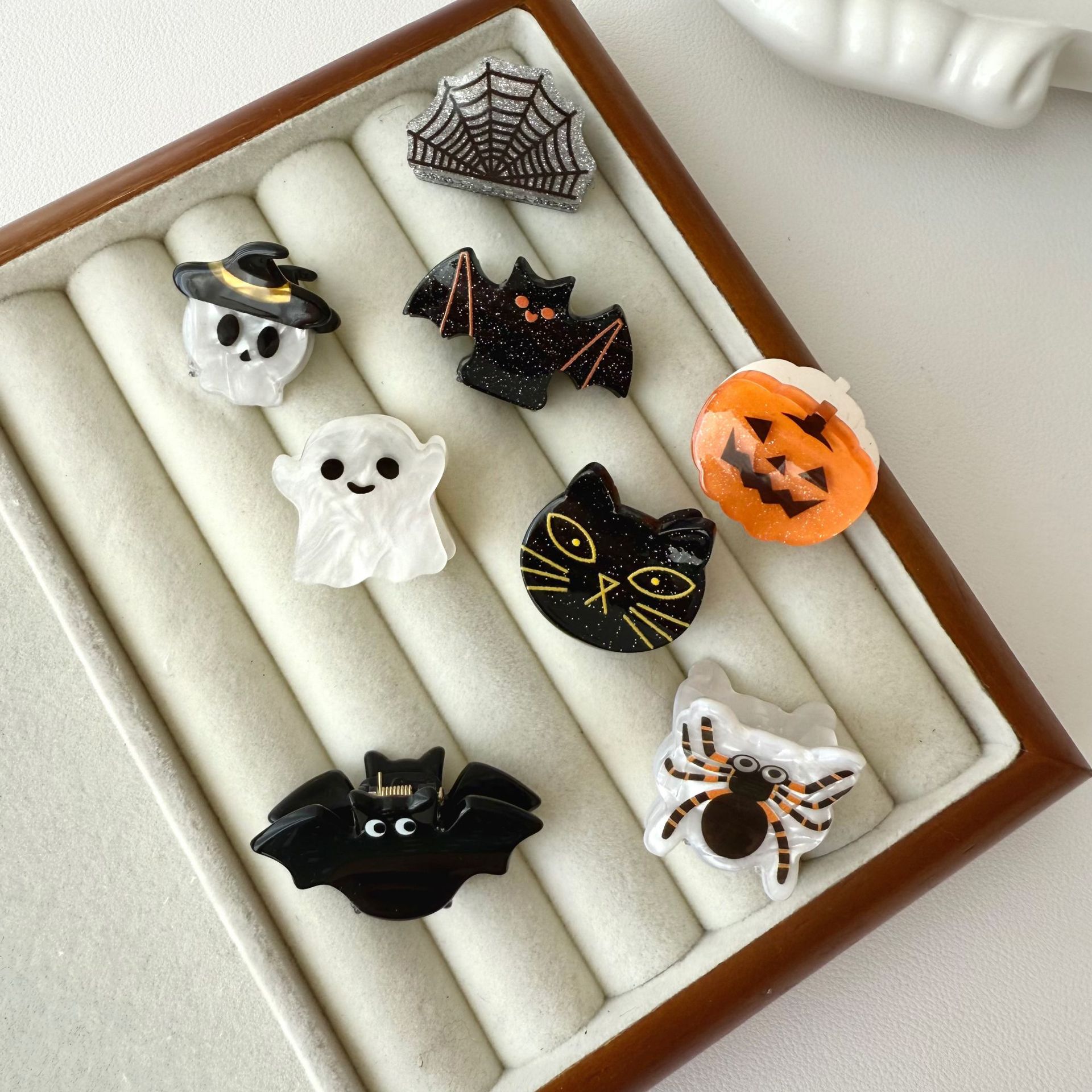 Cute Acetate Hair Clips 2 premium acetate crab hair clips (复制)