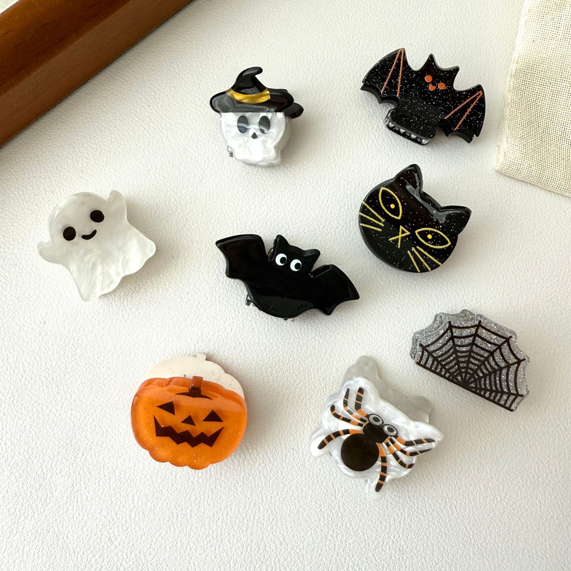 Cute Acetate Hair Clips 4 premium acetate crab hair clips (复制)