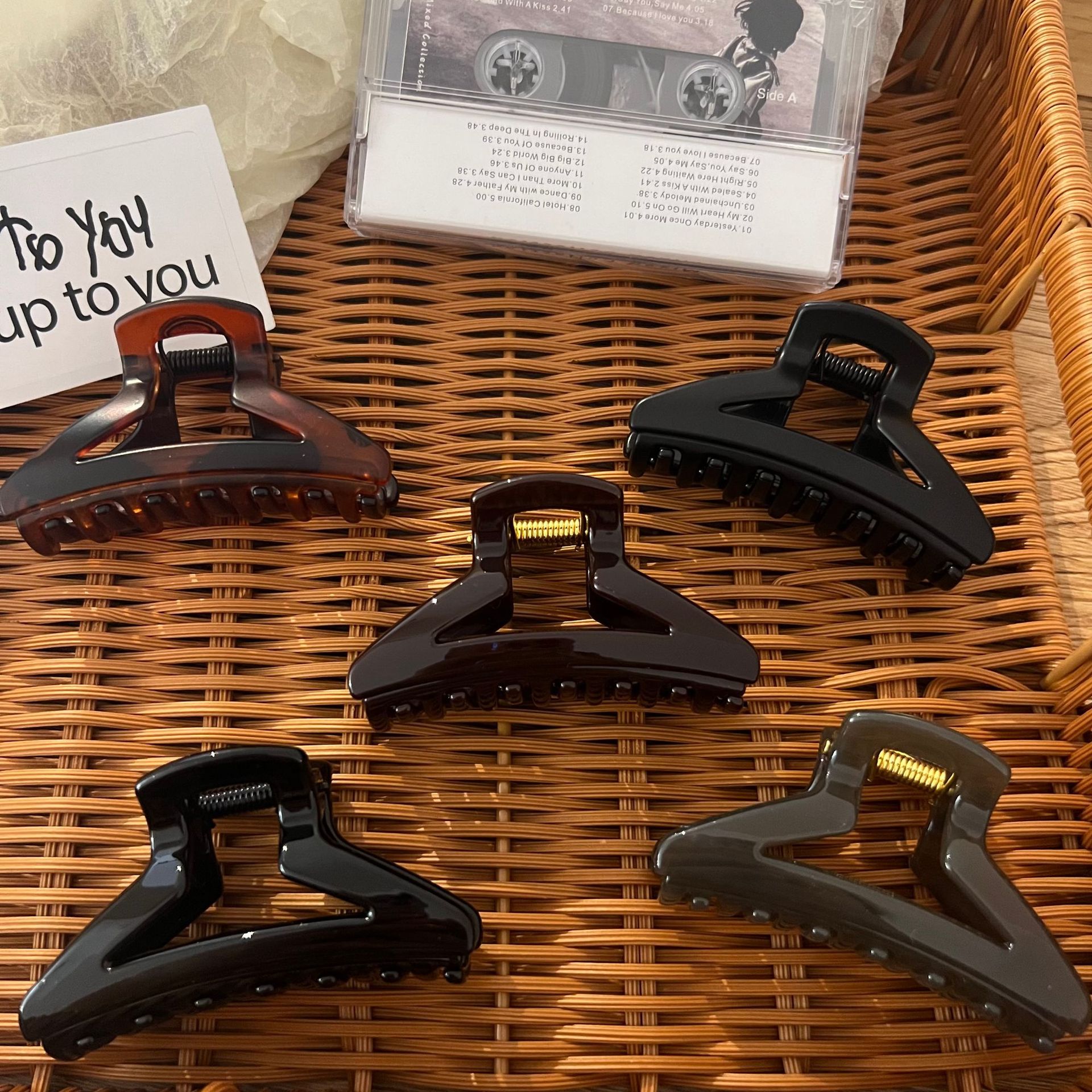 Premium Acetate Claw Clips 3 premium acetate claw clips (复制)