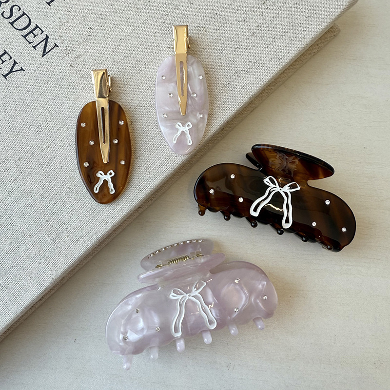 Premium Acetate Hair Clips 4 premium acetate hair clips (复制)