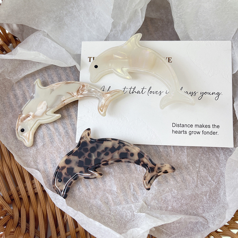 Premium Acetate Hair Clips 4 premium acetate claw clips