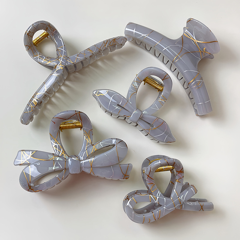 Premium Acetate Hair Clips 4 premium acetate hair clips