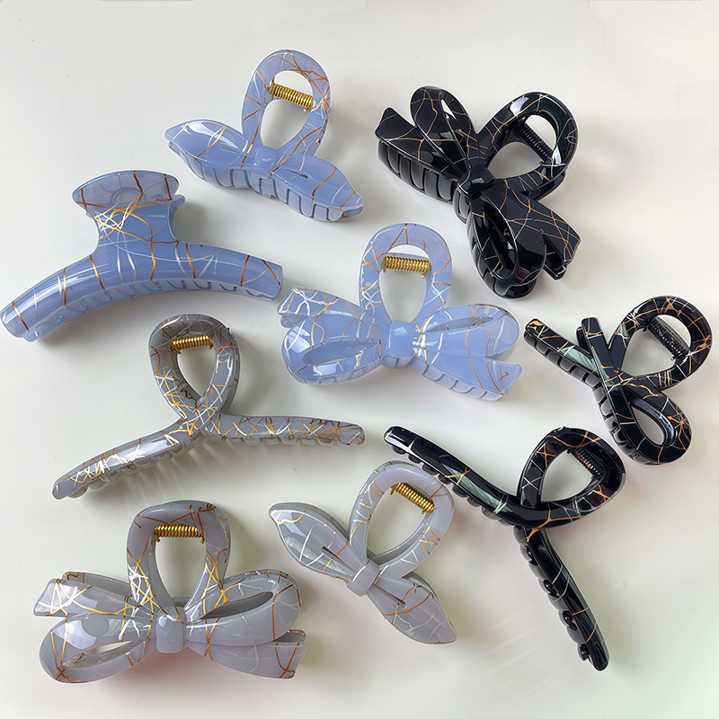 Home 117 premium acetate hair clips