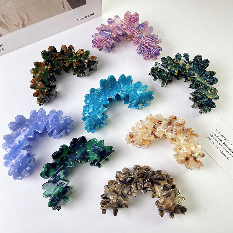 Home 170 premium acetate hair clips