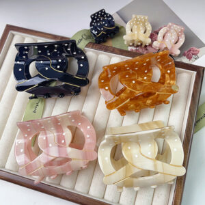 premium acetate hair clips