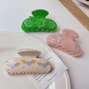 premium acetate hair clips