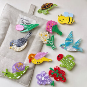 premium acetate hair clip