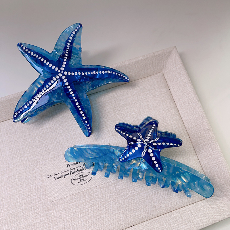 Starfish Acetate Claw Clip 3 premium acetate claw clip