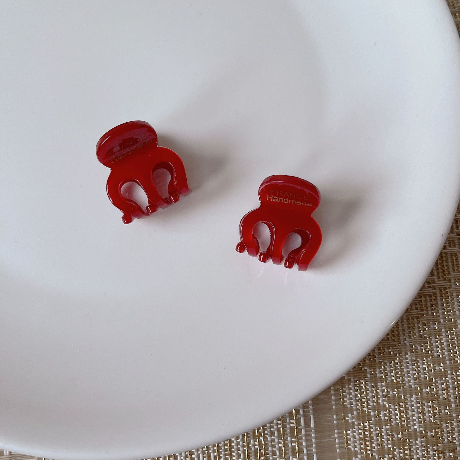 Premium Acetate Hair Clip 2 starfish acetate claw clip