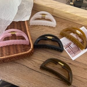 premium acetate hair clip