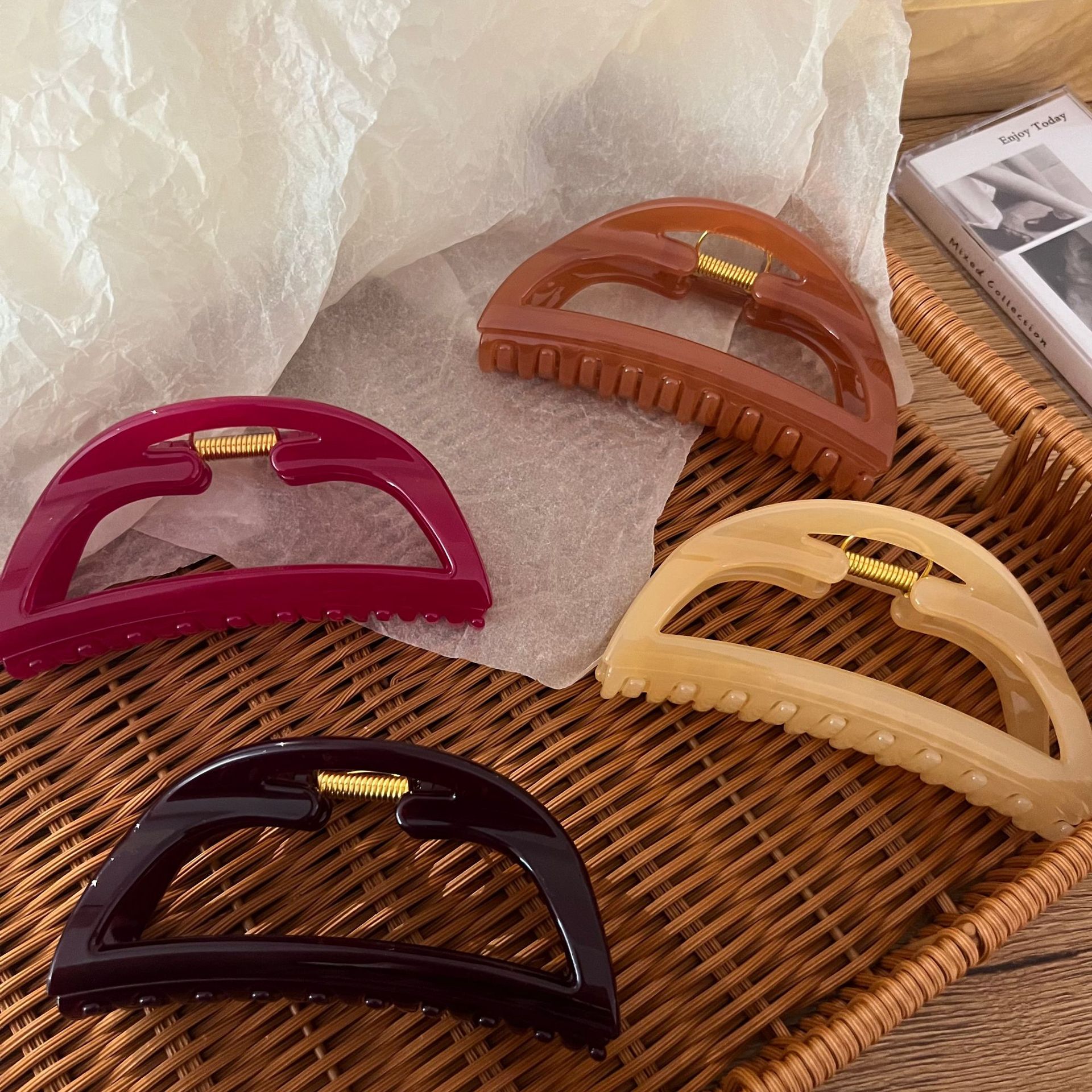 Premium Acetate Hair Clip 4 premium acetate hair clip