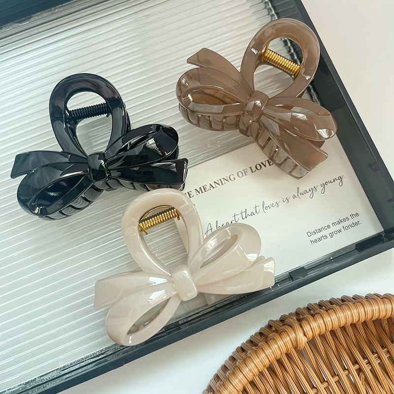 Premium Acetate Hair Clip 3 octopus tentacle acetate claw clip (复制)