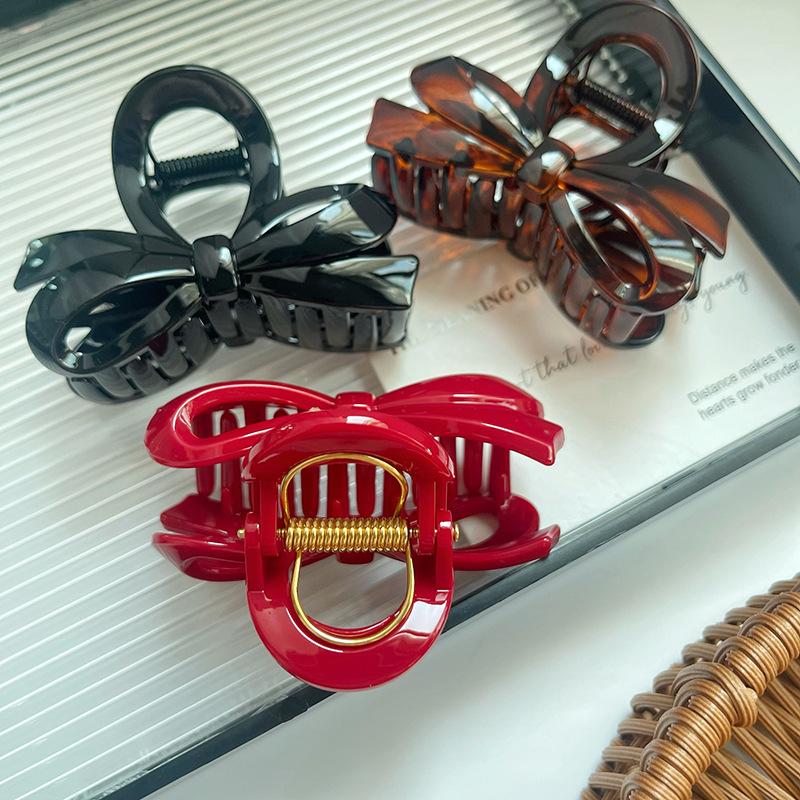Premium Acetate Hair Clip 2 octopus tentacle acetate claw clip (复制)
