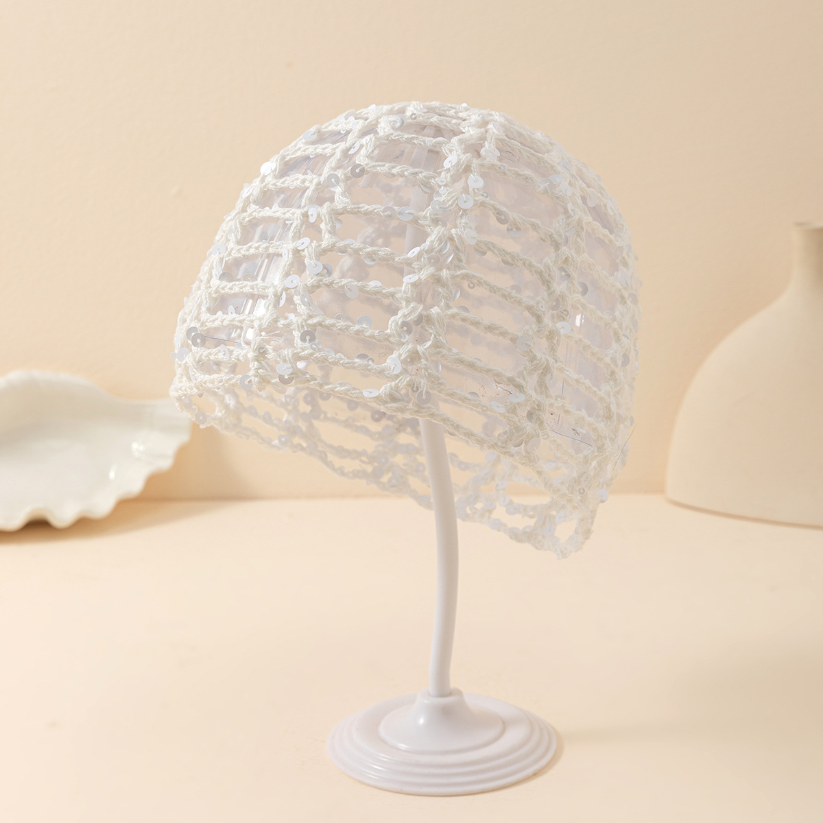Sequin Crochet Bucket Hat 4 sequin crochet bucket hat