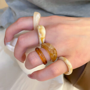 acetate & resin rings (复制)