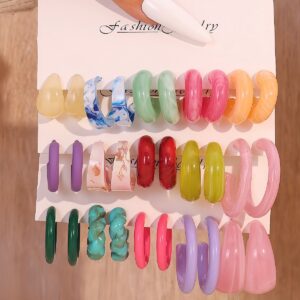 premium acetate & resin earings (复制)