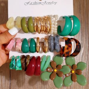 premium acetate & resin earings (复制)