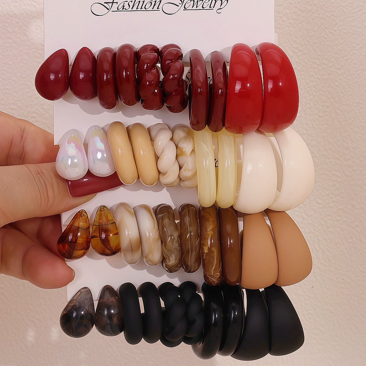 Home 69 premium acetate & resin earings (复制)