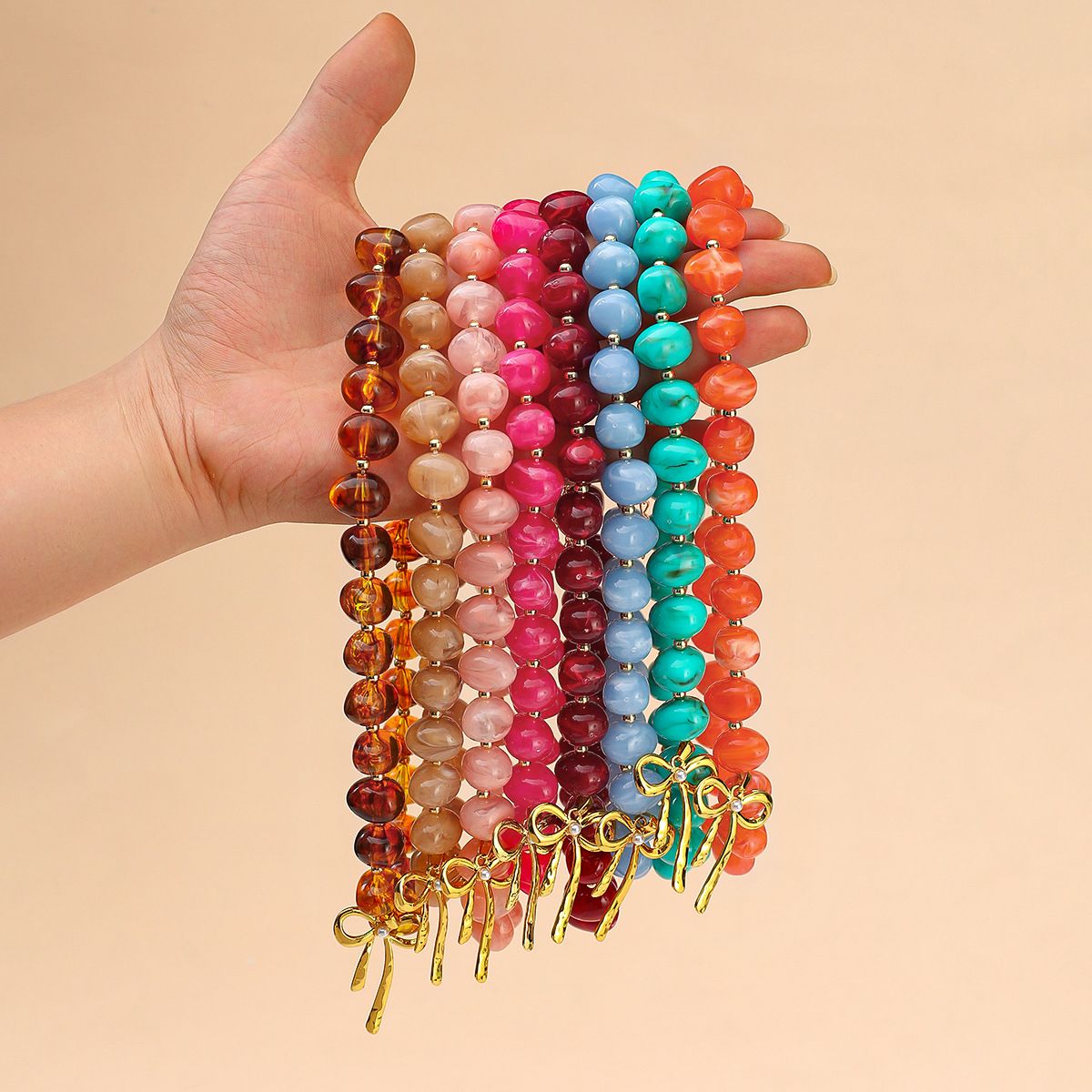 Premium Acrylic & Resin Necklaces 4 premium acrylic & resin necklaces (复制)