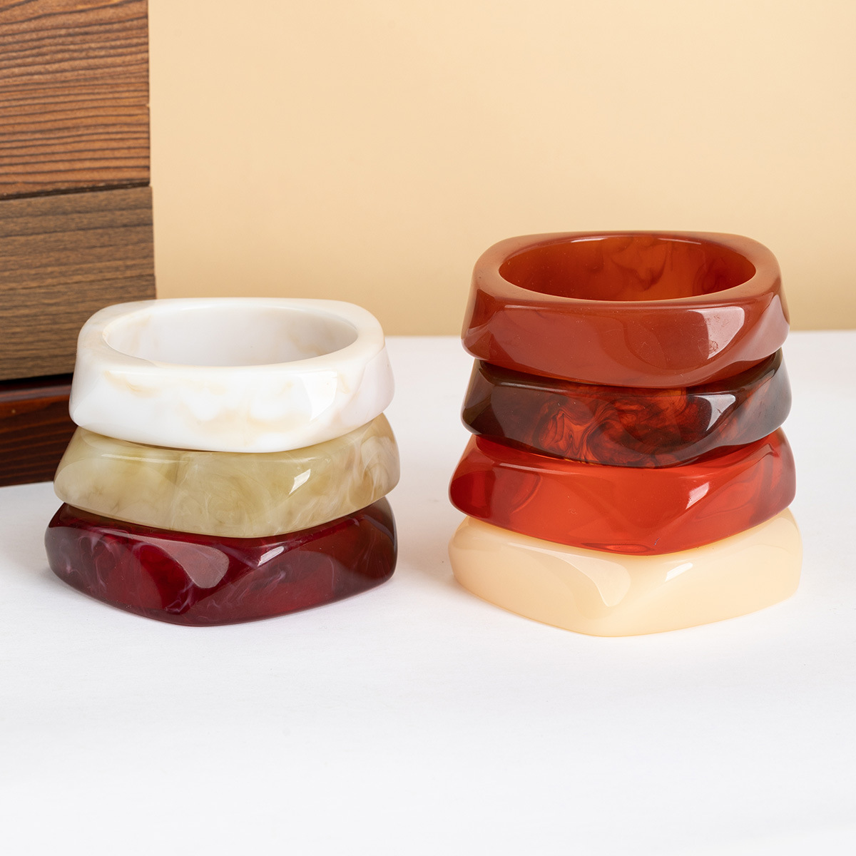 Home 3 premium acetate & resin bracelets (复制)