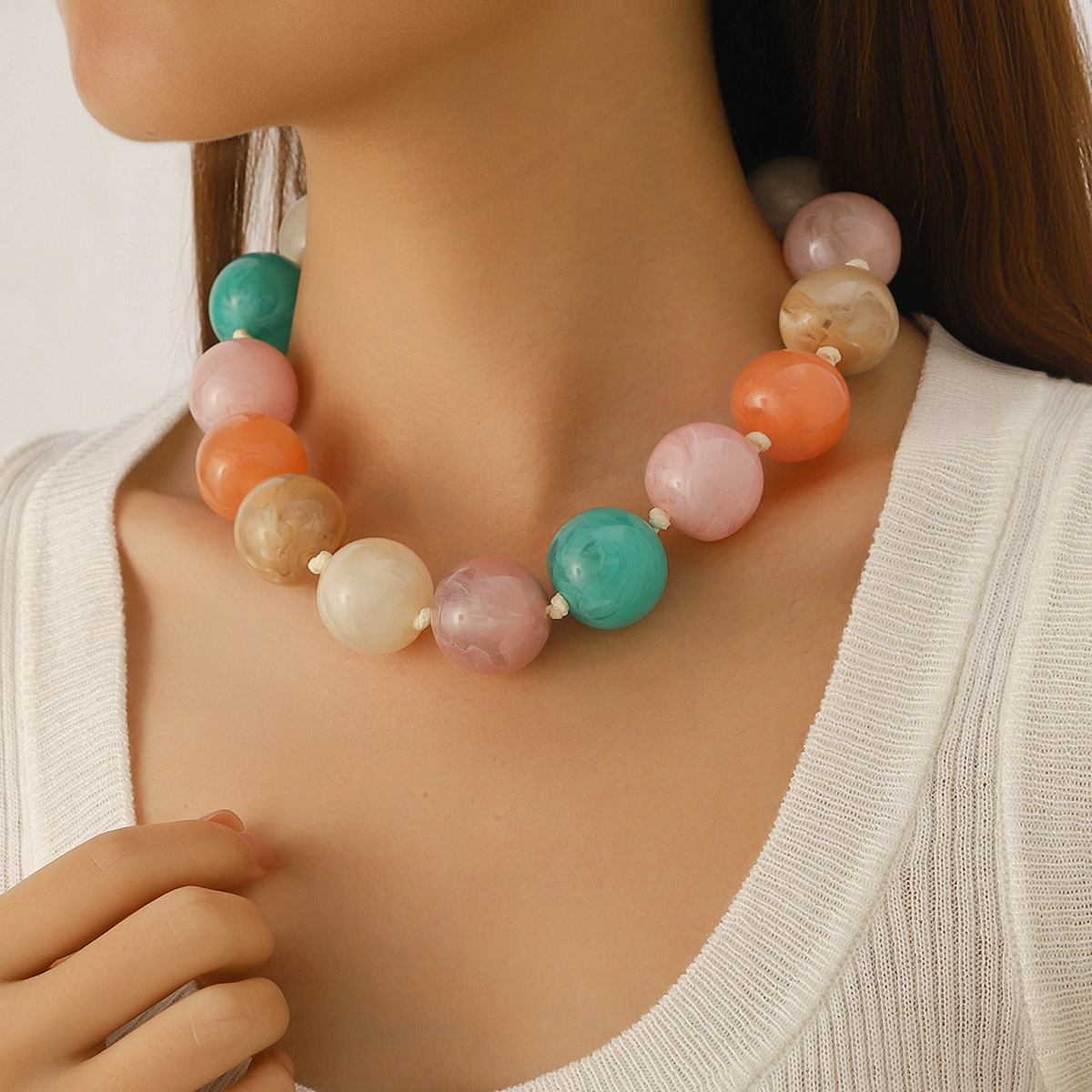 Home 9 premium acrylic & resin necklaces (复制)
