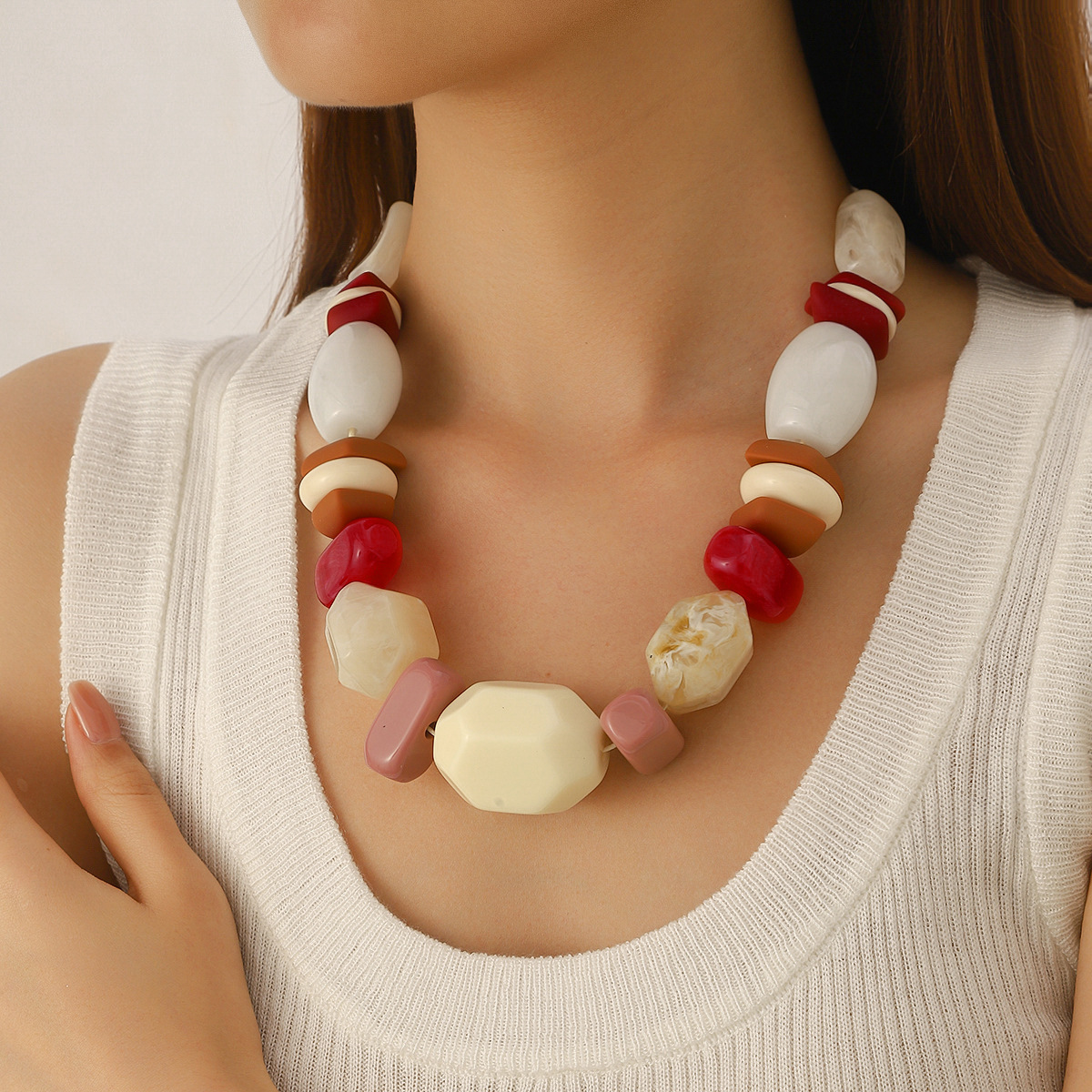 Home 141 premium acrylic & resin necklaces