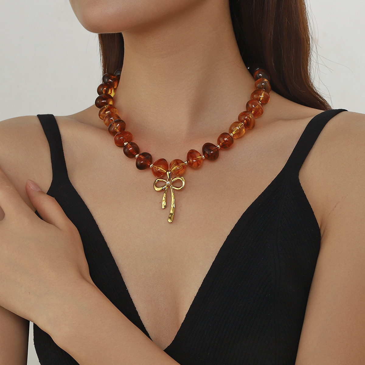 premium acrylic & resin necklaces (复制)
