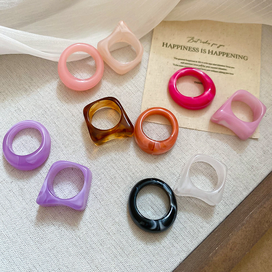 Acetate & Resin Rings 4 acetate & resin rings (复制)