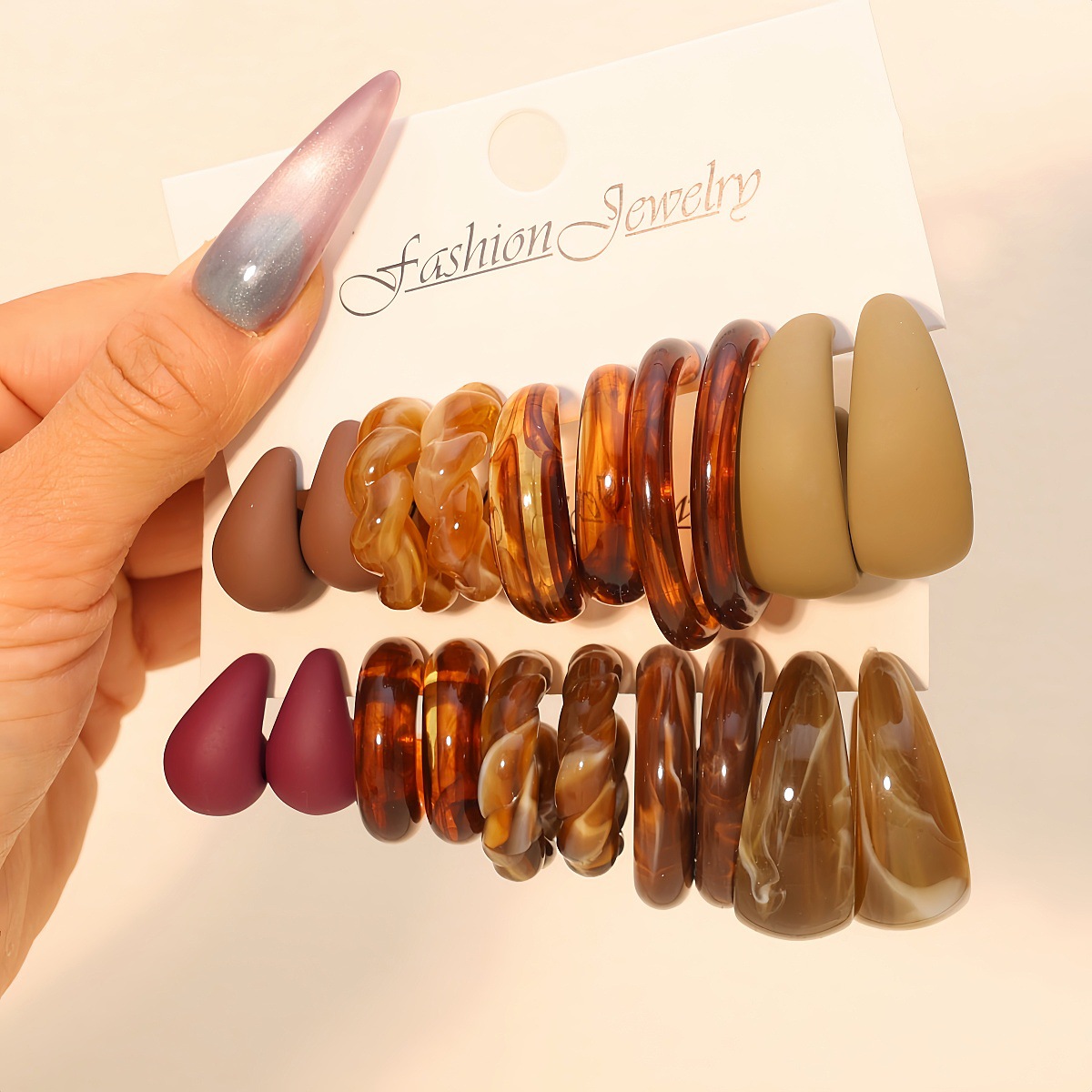 Premium Acetate & Resin Earrings 2 premium acetate & resin earings