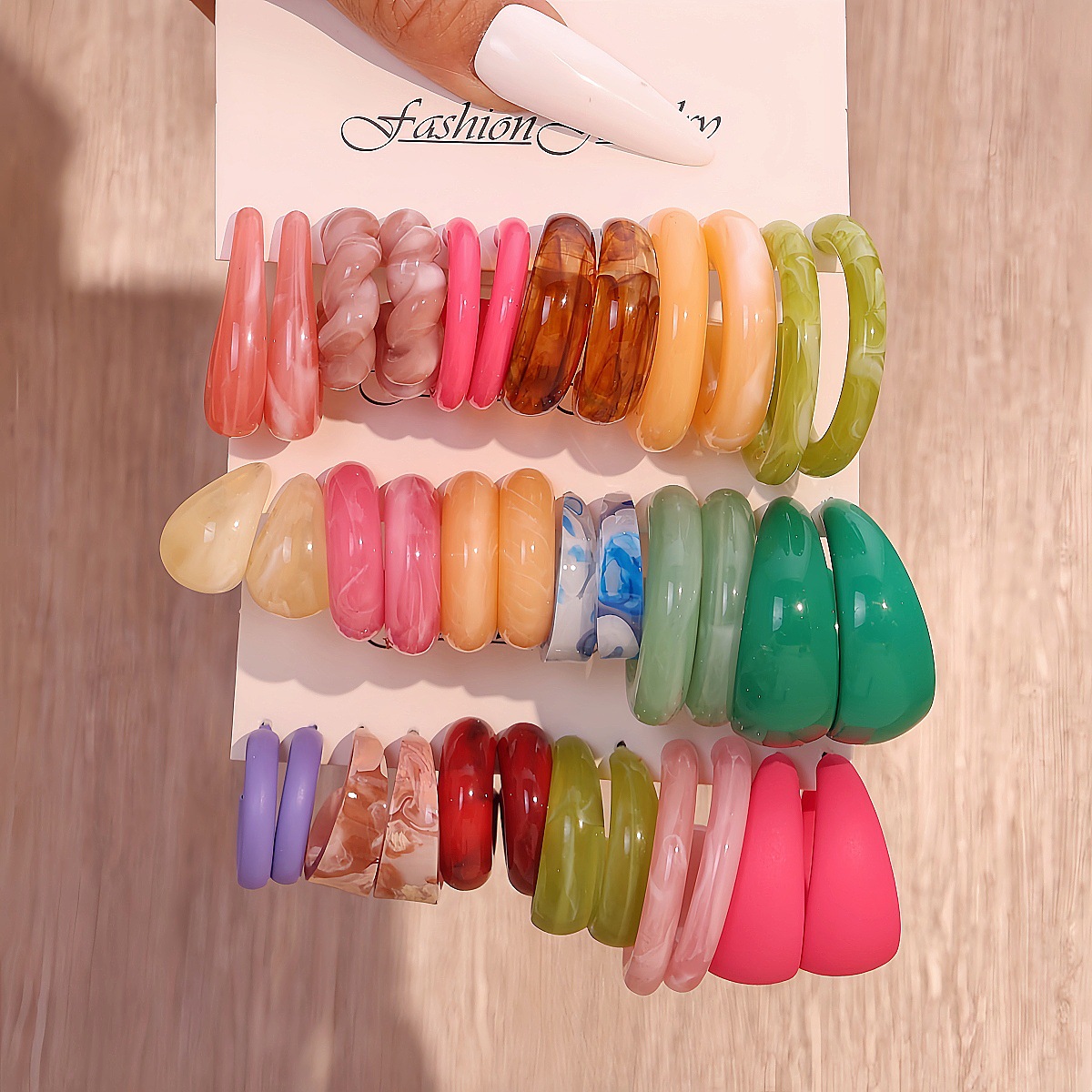 Premium Acetate & Resin Earrings 3 premium acetate & resin earings (复制)