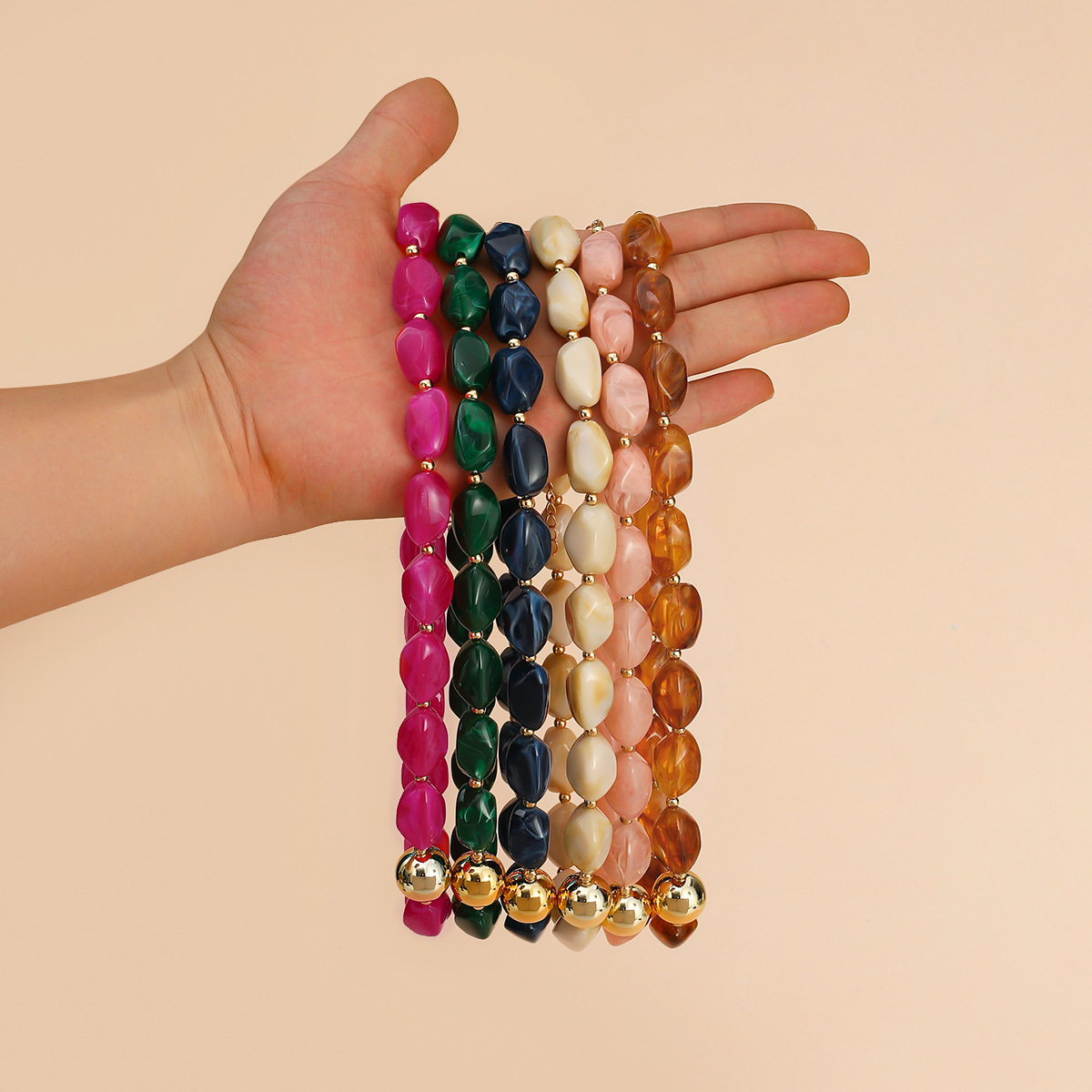 Premium Acrylic & Resin Necklaces 4 premium acrylic & resin necklaces (复制)