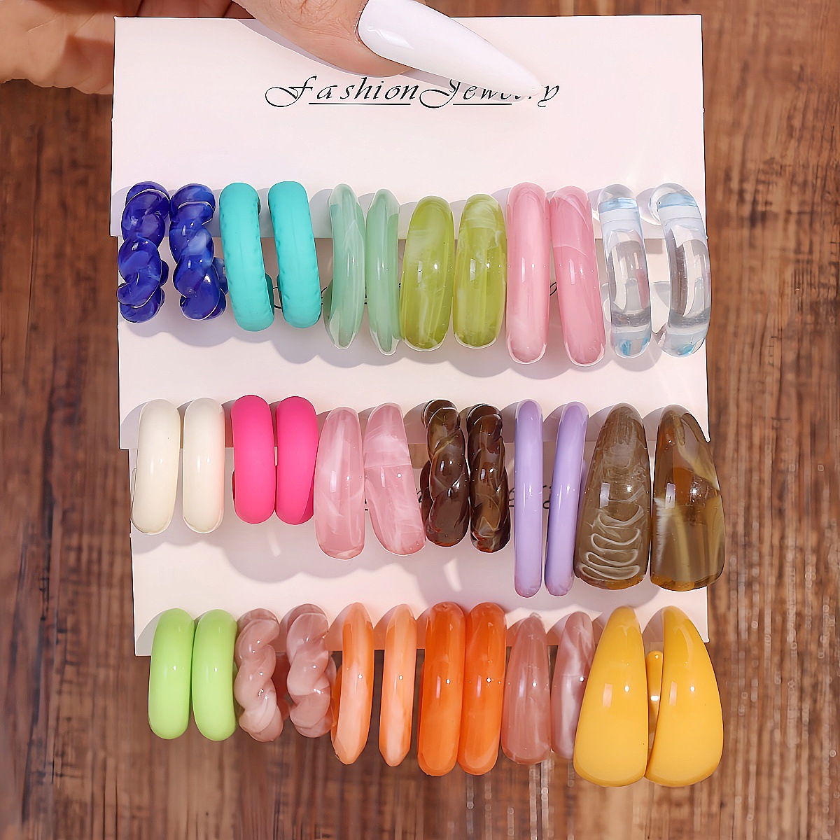 Premium Acetate & Resin Earrings 2 premium acetate & resin earings (复制)