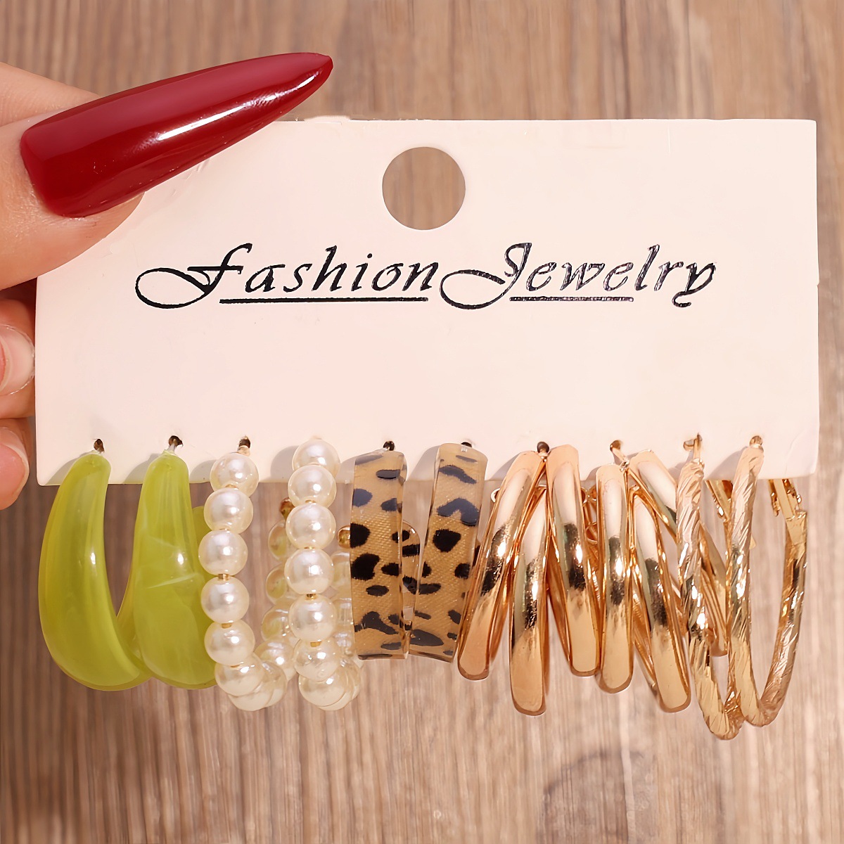 Home 101 premium acetate & resin earings