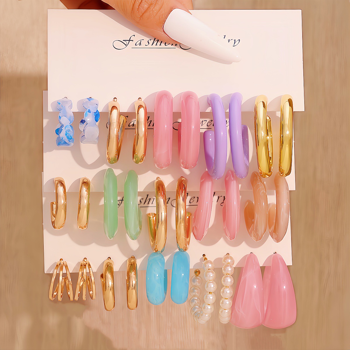 Home 47 premium acetate & resin earings (复制)