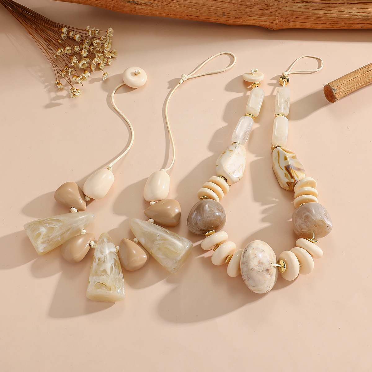 Premium Acrylic & Resin Necklaces 3 premium acrylic & resin necklaces (复制)