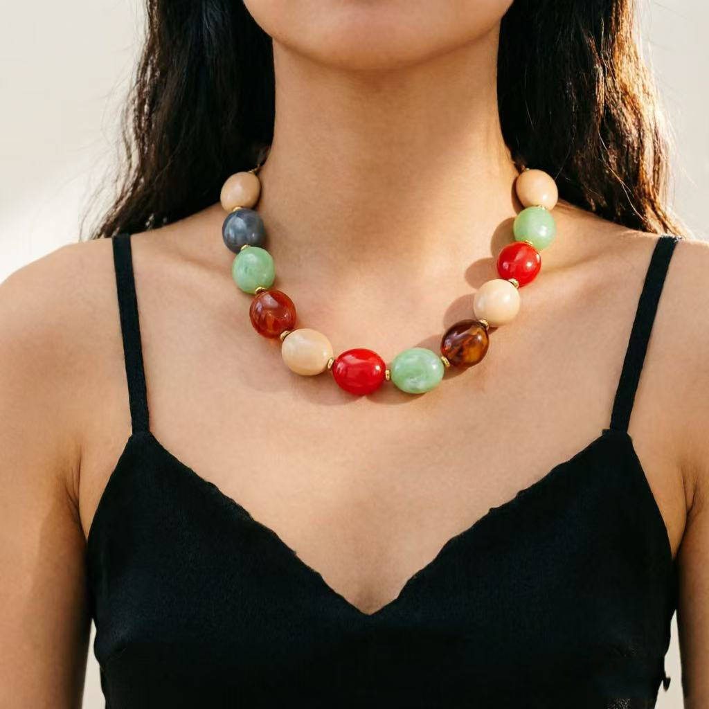 Premium Acrylic & Resin Necklaces 3 premium acrylic & resin necklaces (复制)