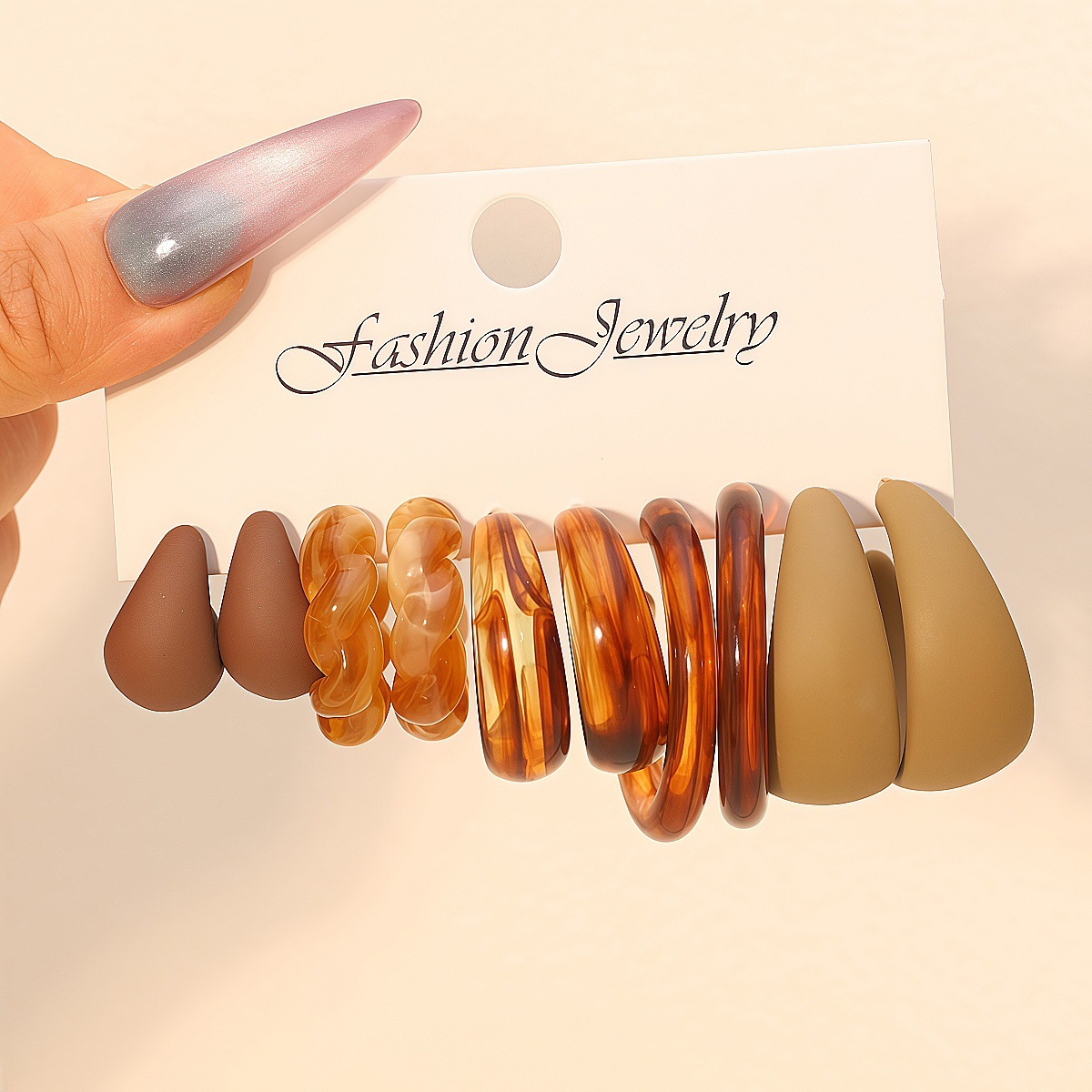 Premium Acetate & Resin Earrings 4 premium acetate & resin earings