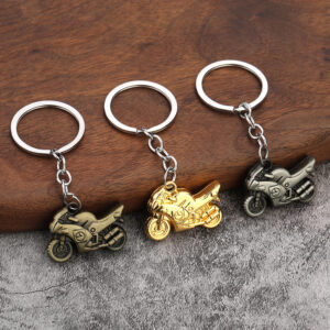 miniature heavy motorcycle keychain