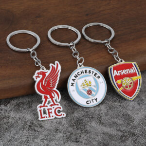 football club crest keychain