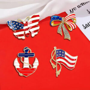 luxury gold plated zodiac brooch