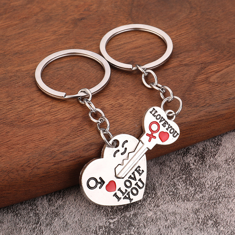 3D Heart and Arrow Keyring Gift 4 3d heart and arrow keyring gift