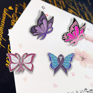 aesthetic butterfly brooch