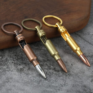 bullet bottle opener keychain
