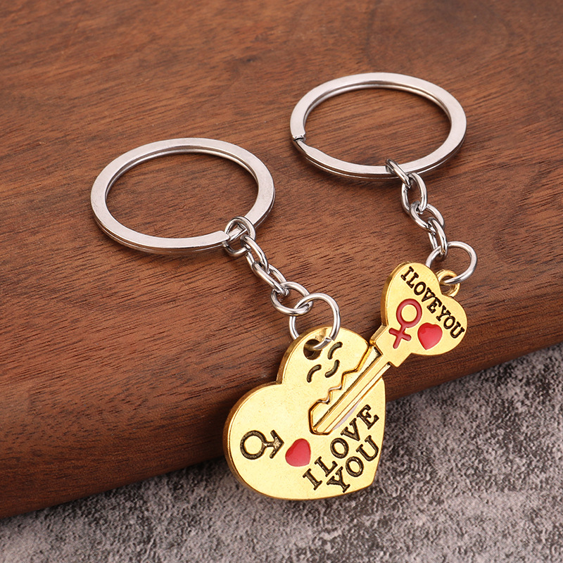 3D Heart and Arrow Keyring Gift 2 3d heart and arrow keyring gift