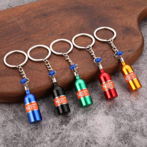 nos nitrous oxide bottle keychain