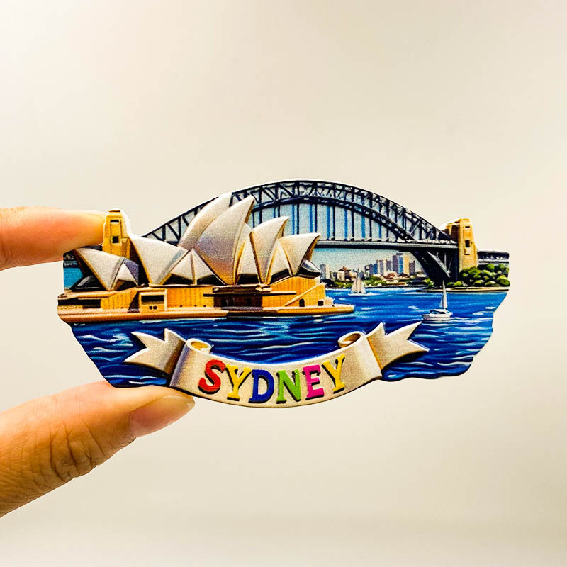 Australia Souvenir Fridge Magnet - 3D Koala & Sydney Landmark Decor 4 australia souvenir fridge magnet 3d koala & sydney landmark decor